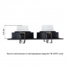 фото Точечный встраиваемый светильник Arte Lamp TARF A2178PL-2BK