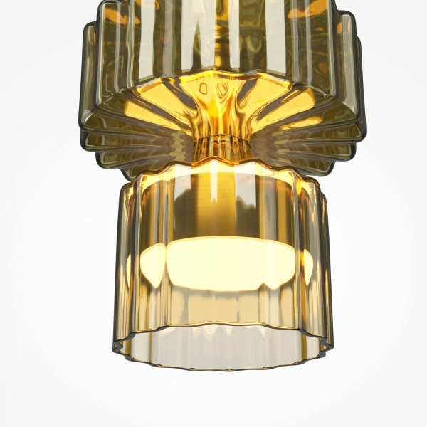 фото Подвесной светильник Maytoni Level MOD253PL-L18BS3K2, латунь