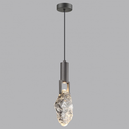 фото Подвесной светильник брашир. черный/металл/стекло IP20 LED 5W 200Лм 3000K LIA MIDCENT, арт. 6695/5L
