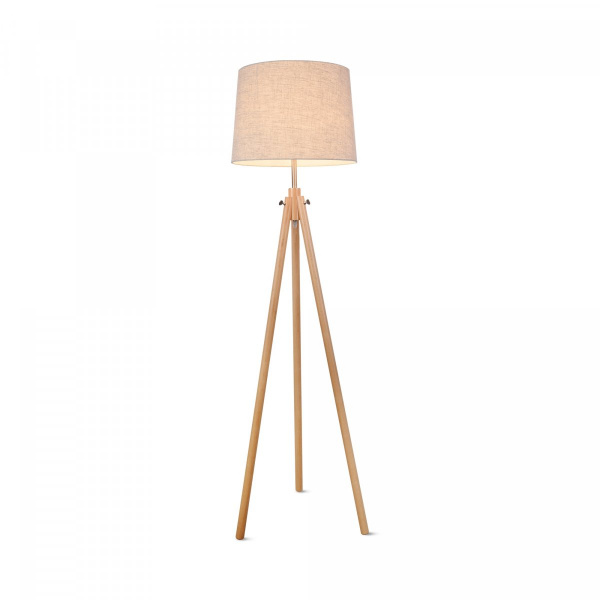 Торшер Maytoni Calvin Z177-FL-01-BR, бежевый