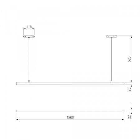 фото Slim Magnetic Трековый светильник 40W 4000K Milo чёрный 85106/01