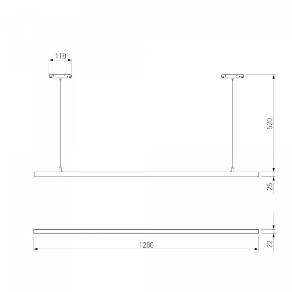 фото Slim Magnetic Трековый светильник 40W 4000K Milo чёрный 85106/01