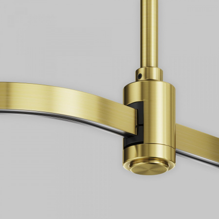 фото Радиусный коннектор для шинопровода Flarity латунь Maytoni Technical TRX154-RC80-BS