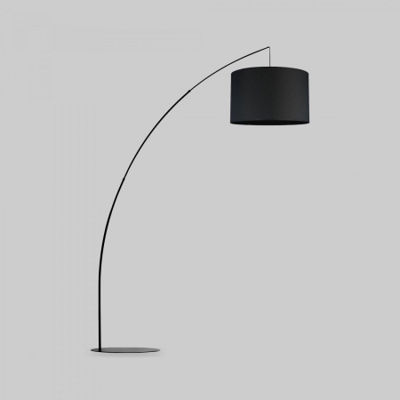 фото Напольный светильник с тканевым абажуром 5485 Moby Black