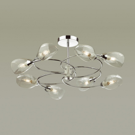 фото Хром Люстра потолочная E14 8*40W 220V ROMEO COMFI, арт. 4561/8C