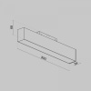 фото Трековый светильник Maytoni Technical Basis TR012-2-12W3K-B, черный