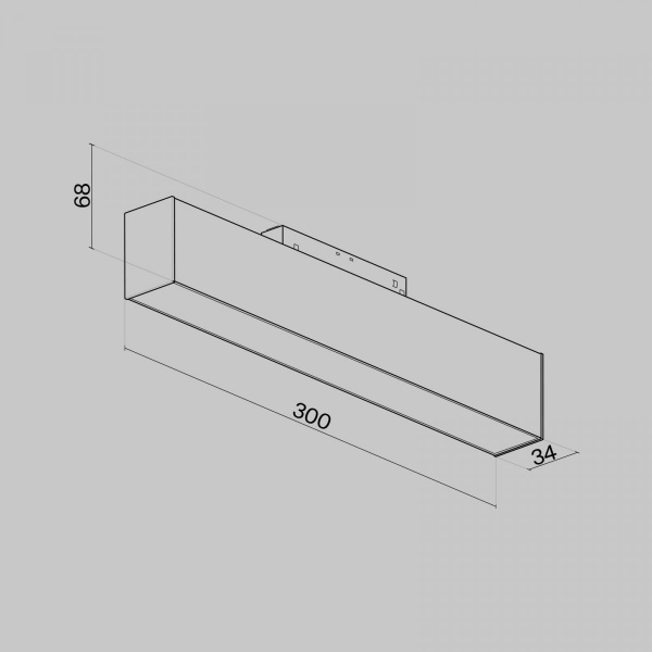 фото Трековый светильник Maytoni Technical Basis TR012-2-12W3K-B, черный