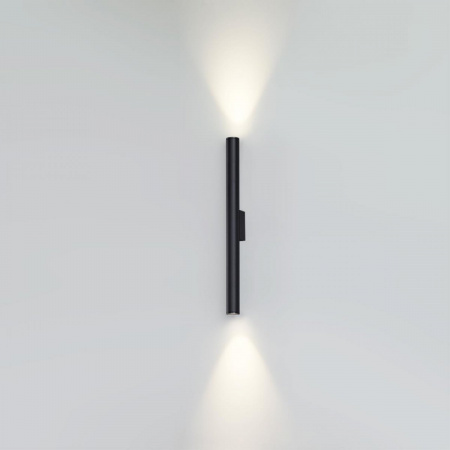 фото Уличный фасадный светильник, черный Odeon Light TUBUS, арт. 7105/10WL