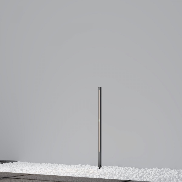 фото Ландшафтный светильник Maytoni Outdoor Pole O440FL-L12GF3K, графит