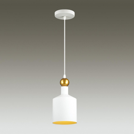 фото Белый/золотой Подвес Е27 1*40W 220V BOLLI PENDANT, арт. 4087/1