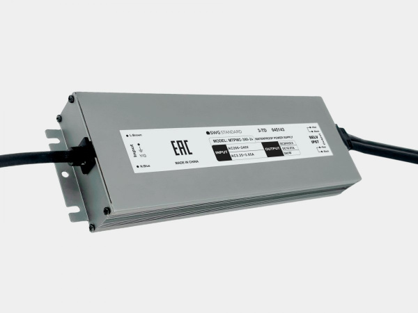 Блок питания SWG для светодиодных лент 24 В, 380 Вт, IP67, MTPW2-380-24