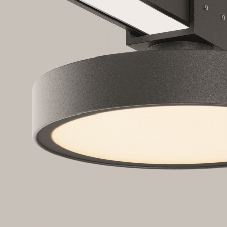 фото Уличный трековый светильник Maytoni Outdoor Zon IP O-TR01-1-F-12WB3K, черный