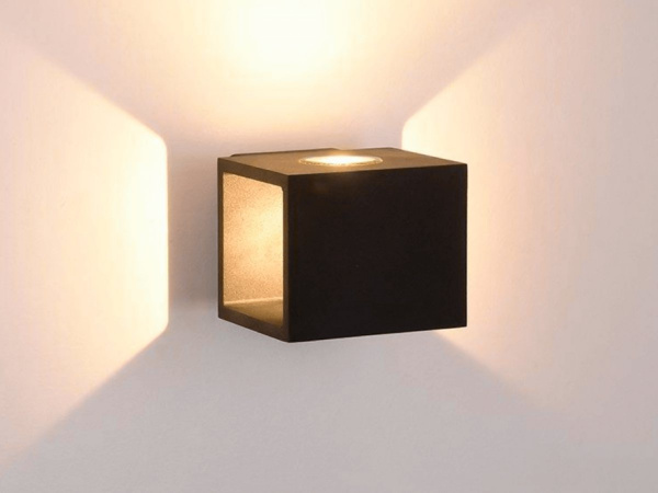 SWG LED светильник настенный LW-A0100A-BL-WW Черный 2*5Вт 3000 К