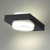 фото Черный/металл Уличный настенный светильник IP54 LED 6W 4000K AC85-265V VART NATURE, арт. 6654/6WL