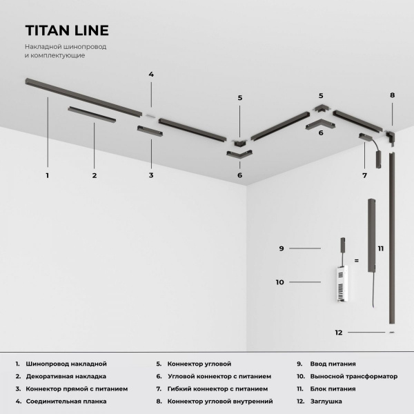 фото Line Magnetic Соединительная планка 85231/00