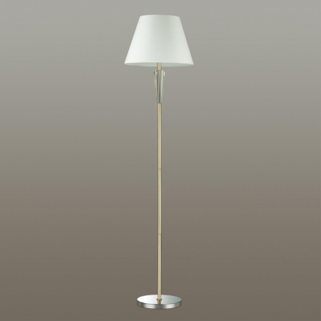 фото Хром, золотой Торшер E27 1*60W 220V LORAINE NEOCLASSI, арт. 3733/1F