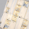 фото Золото/прозрачный/белый/металл/хрусталь/алебастр Бра LED 15W 3700K CROSSA HALL, арт. 5072/28WL