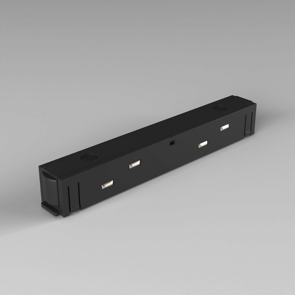 фото Slim Magnetic Прямой коннектор черный 95135/00