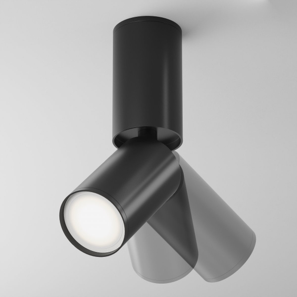 фото Потолочный светильник Maytoni Technical FOCUS S C051CL-01B, черный