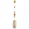 Бежевый/античная бронза/металл/керамика Подвес E27 1*40W KARELIA PENDANT, арт. 5444/1