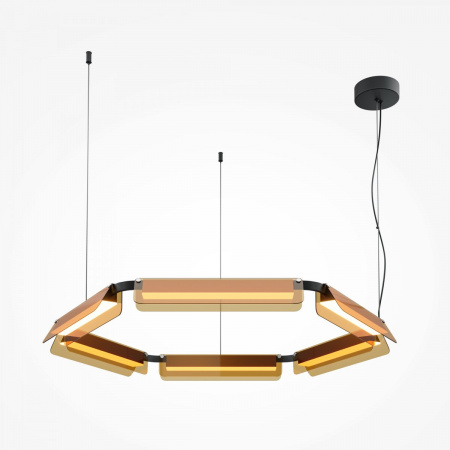 фото Подвесной светильник Maytoni Flat MOD296PL-L60BC3K, черный