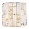 фото Золото/прозрачный/белый/металл/хрусталь/алебастр Бра LED 15W 3700K CROSSA HALL, арт. 5072/28WL