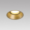 фото Комплект из светильника и рамки DOMINO ROUND MR16 ЗОЛОТО Domino Lightstar G214603