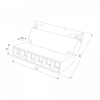 фото Slim Magnetic HL01 Трековый светильник 6W 4200K черный 85009/01