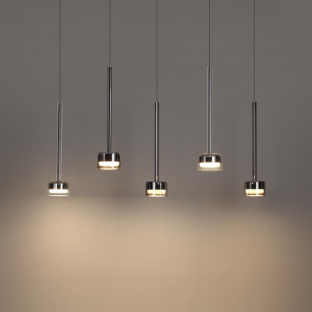 фото Светильник хром/ прозрачное стекло/металл IP20 LED 10W 3000K 220V LASLO HIGHTECH, арт. 7151/10L