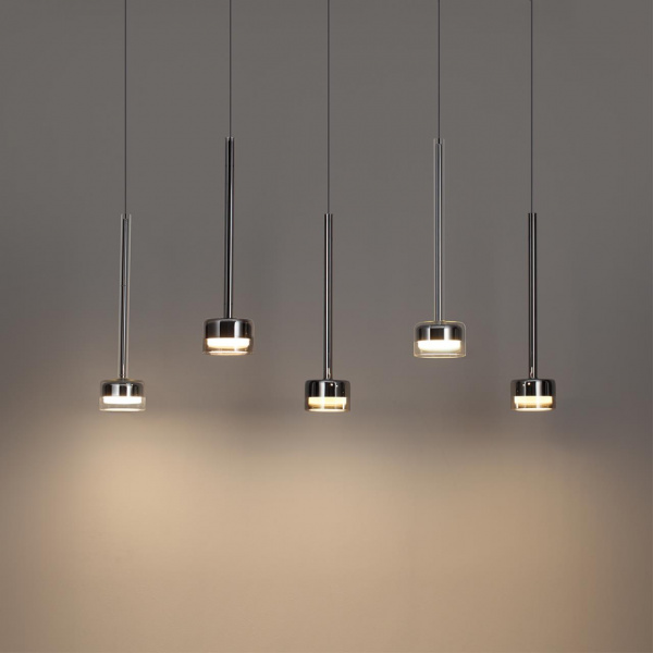 фото Светильник хром/ прозрачное стекло/металл IP20 LED 10W 3000K 220V LASLO HIGHTECH, арт. 7151/10L