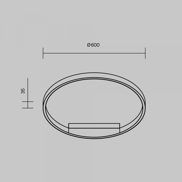 фото Потолочный светильник Maytoni Rim MOD058CL-L35WK, белый