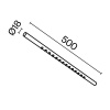 фото Светильник Maytoni Technical Points C101CL-L500-12W3-6K-B, черный