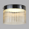 фото Черный/светл.янтарный/металл/стекло Потолочный светильник LED 24W 4000К 2715Лм PILLARI L-VISION, арт. 5047/24LC