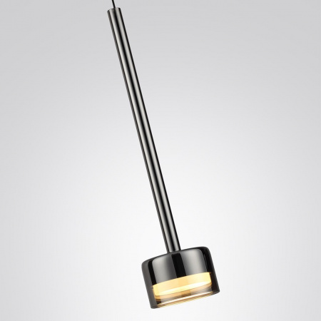 фото Светильник черный/ дымчатое стекло/металл IP20 LED 10W 3000K 220V LASLO HIGHTECH, арт. 7150/10L