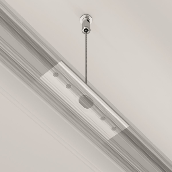 фото Подвес тросовый 2 шт. Exility белый Maytoni Technical TRA034SW-2W