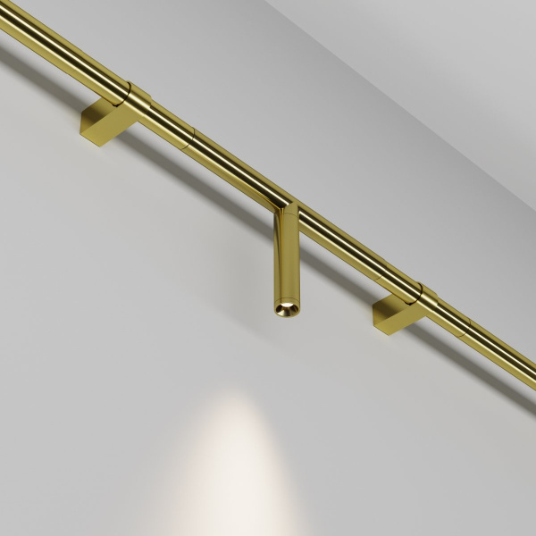фото Светильник Maytoni Technical Focus LED C102CL-3W3-6K-BS, латунь