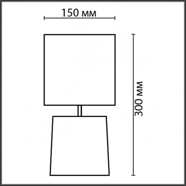 фото Бежевый, керамика/текстиль Настольная лампа Е14 1*40W 220V TANITA MODERNI, арт. 8158/1T