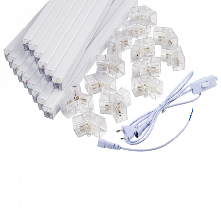 фото Комплект светильников "СОТЫ" 255W 4000K 4280х4200mm Varieta, белый Lightstar V9A450124