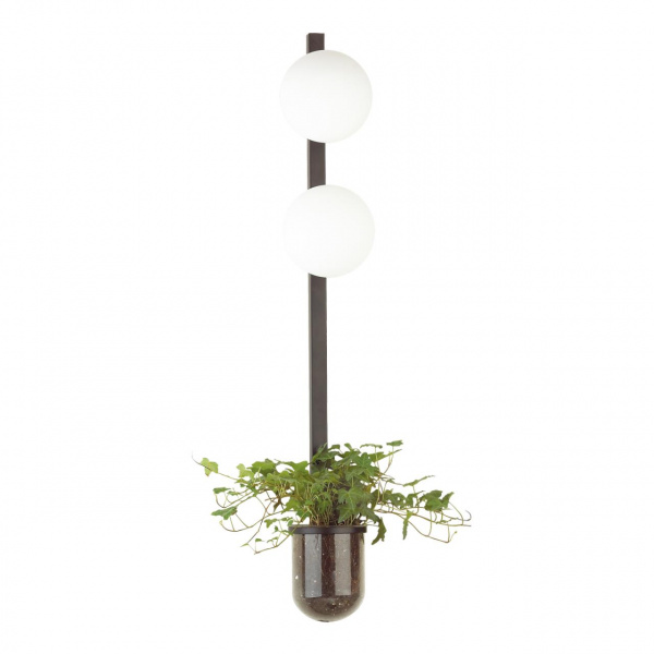 Черный/белый Настенный светильник E14 2*40W 220V FLOWER WALLI, арт. 4681/2WA