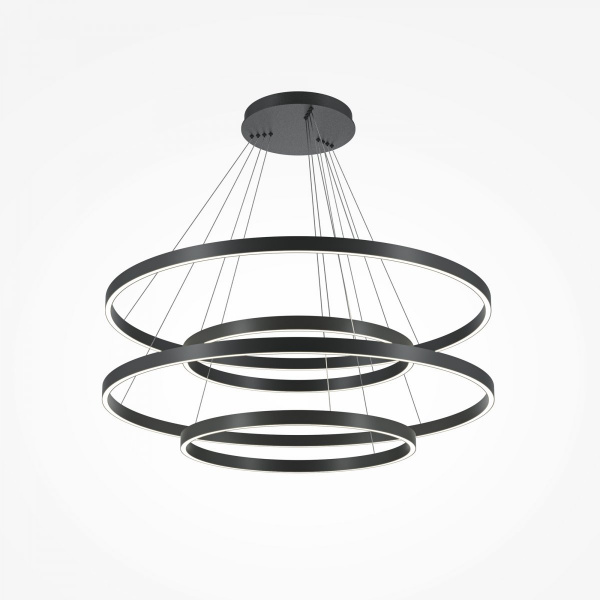 фото Подвесной светильник Maytoni Rim MOD058PL-L174BK, черный