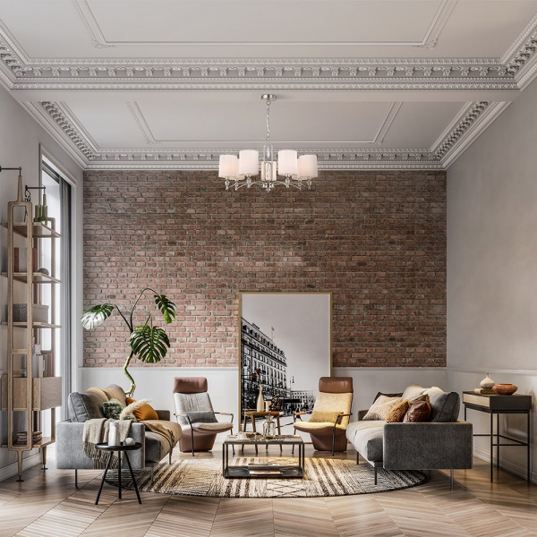 фото Настольный светильник Freya Riverside FR1007TL-01BS, латунь