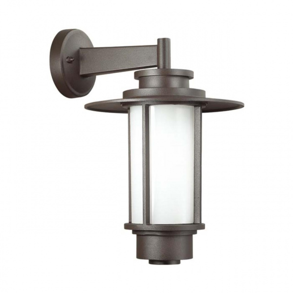 Белый/коричневый Уличный настенный светильник IP54 E27 18W 220V MITO NATURE, арт. 4047/1W