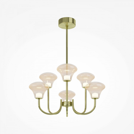 фото Подвесной светильник Maytoni Dynasty MOD402PL-L20BS3K, латунь