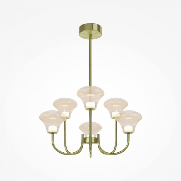 фото Подвесной светильник Maytoni Dynasty MOD402PL-L20BS3K, латунь