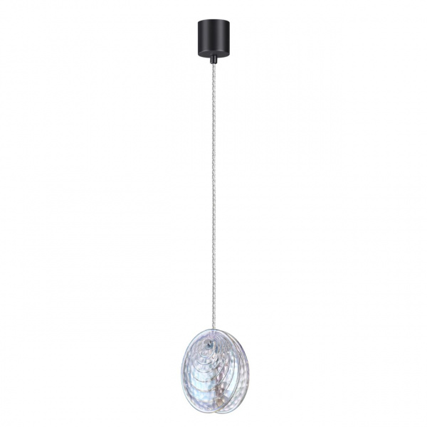 Черный/перламутровый/металл/стекло Подвес G9 1*40W MUSSELS MODERN, арт. 5039/1A