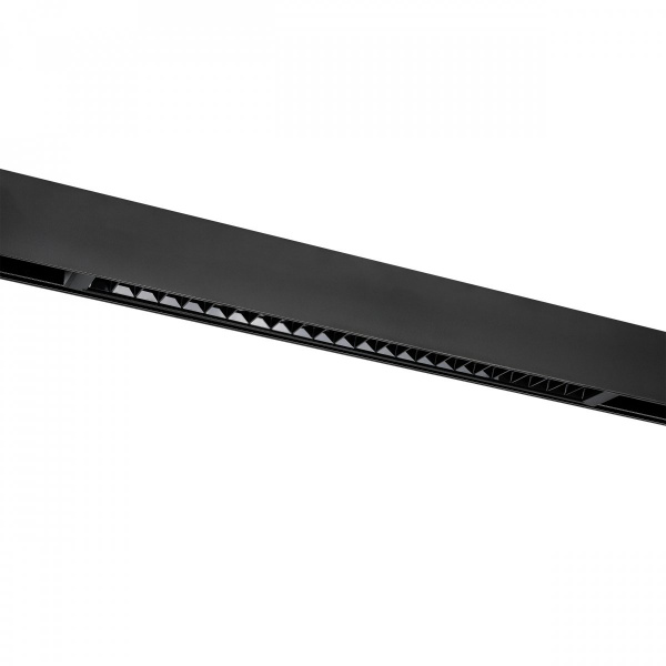 фото Светильник для трека линейный 18W 24G 3000/4000/6000K Teta CCT, черный Lightstar 205127CCT