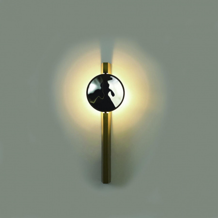 фото Настенный светильник бронза/металл/нерж сталь IP20 LED 3W 2700K 3000K 220V REFLECTION HIGHTECH, арт. 7096/3WL