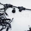 фото Занавес ALEDUS, 220 В, 2x3 м, черный провод, ПВХ, теплый белый, с мерцанием