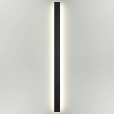 фото Черный/металл Настенный светильник IP54 LED 36W 1300Лм 3000K 120° FIBI HIGHTECH, арт. 4379/36WL