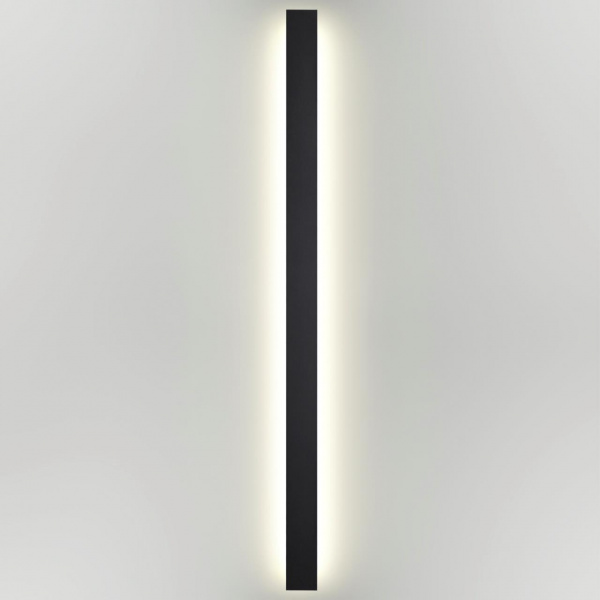 фото Черный/металл Настенный светильник IP54 LED 36W 1300Лм 3000K 120° FIBI HIGHTECH, арт. 4379/36WL